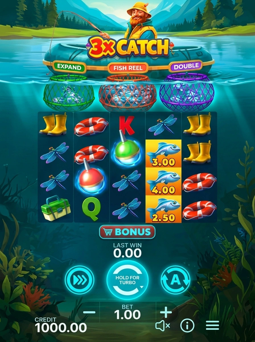 3xCatch affiliate landing preview